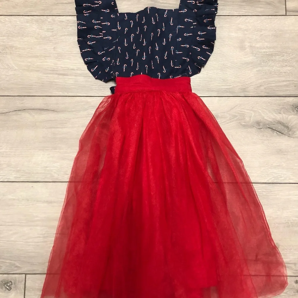 Tamal Con Merengue holiday Christmas dress 3T - Picture 3 of 4
